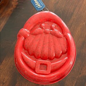 Red Santa Cake Mold